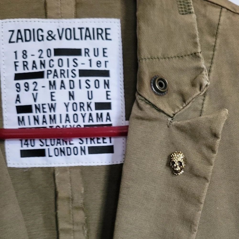 Zadig & Voltaire Military Jacket - Picture 9 of 11